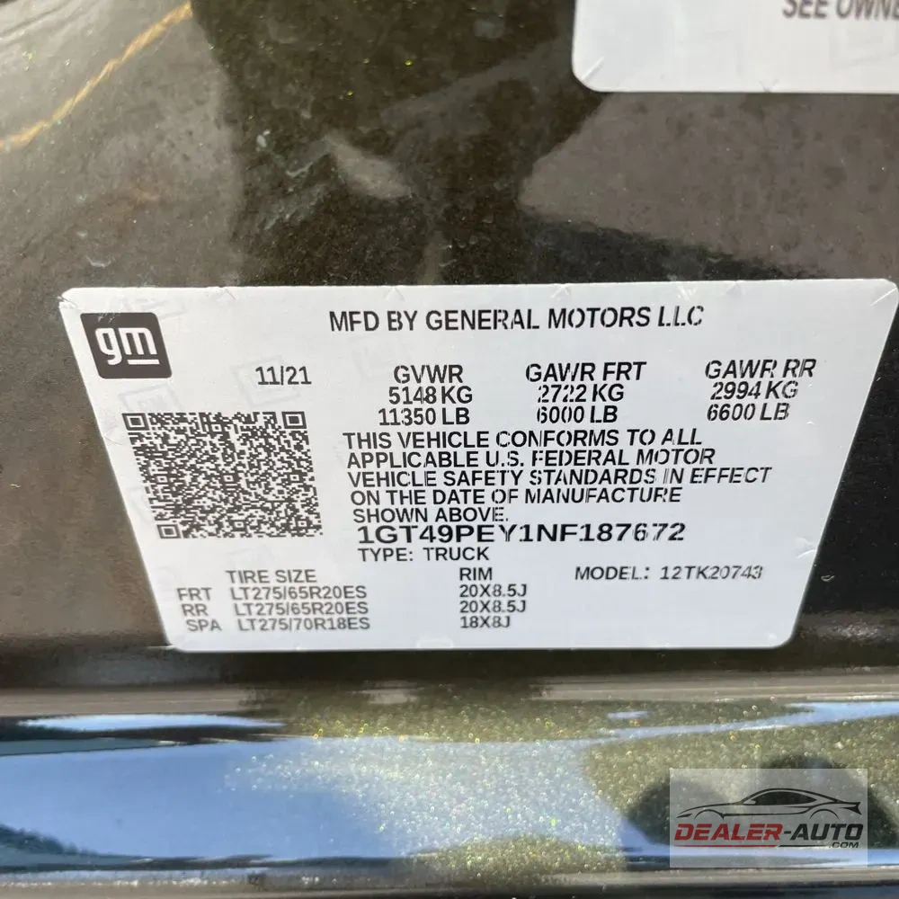 2022 GMC Sierra 2500HD AT4