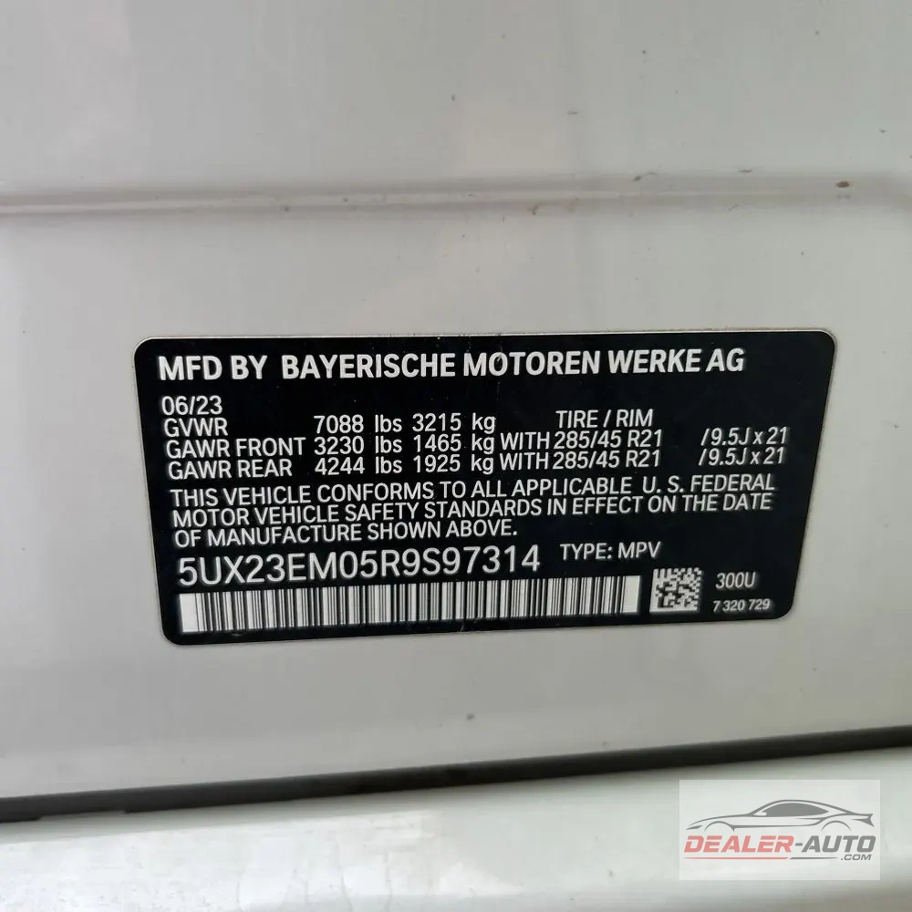 2024 BMW X7 XDrive40i