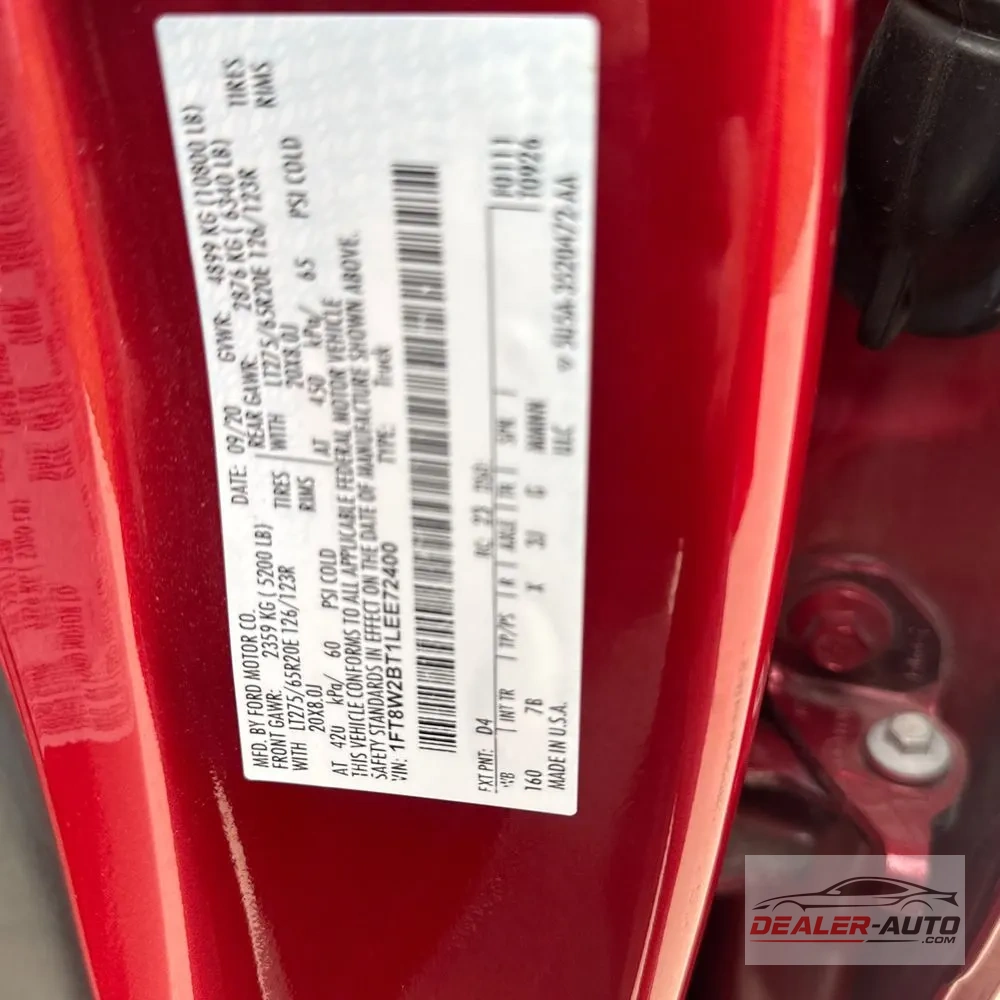 2020 Ford F-250 Super Duty Platinum