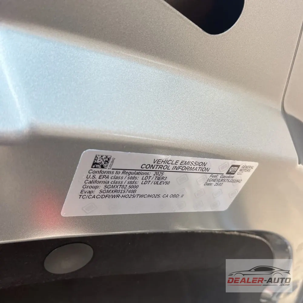 2025 Chevrolet Traverse RS