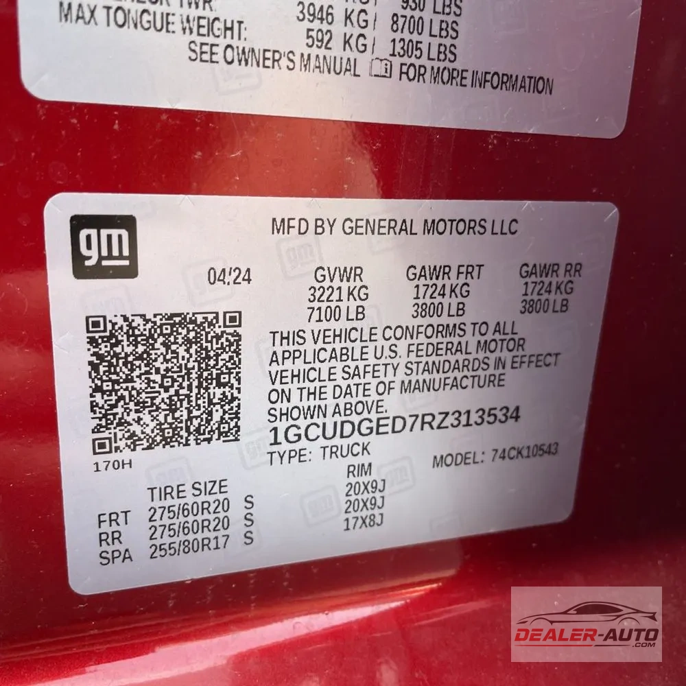 2024 Chevrolet Silverado 1500 LTZ