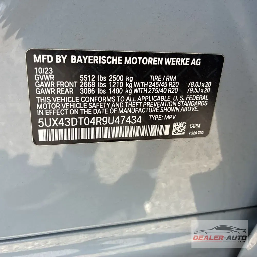 2024 BMW X4 M40i