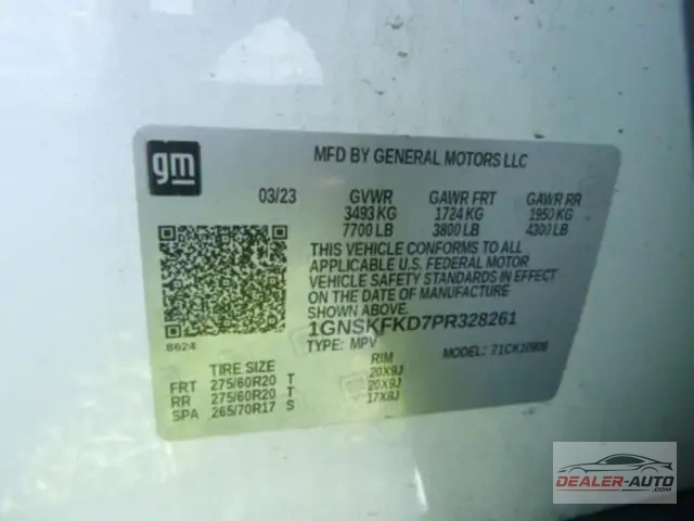 2023 Chevrolet Suburban Premier