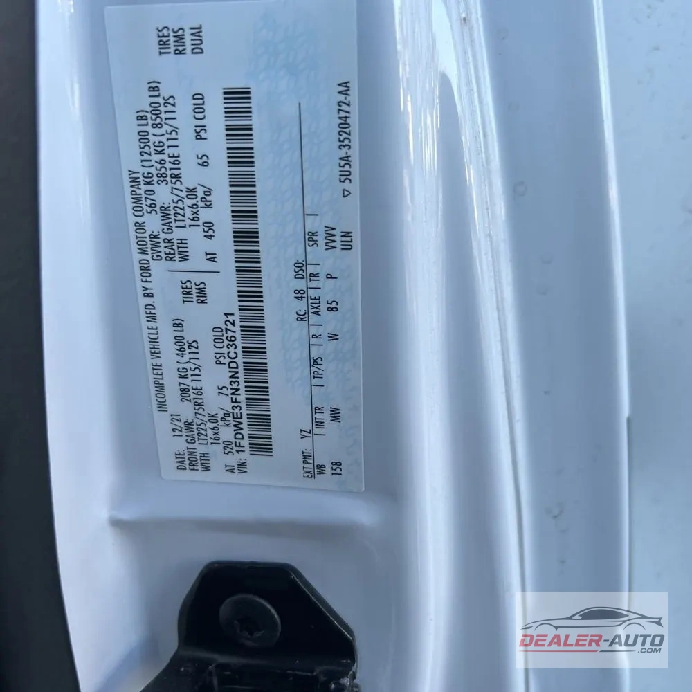 2022 Ford Commercial Vans E350