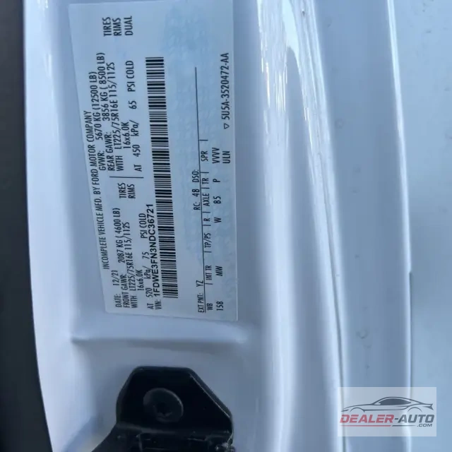 2022 Ford Commercial Vans E350