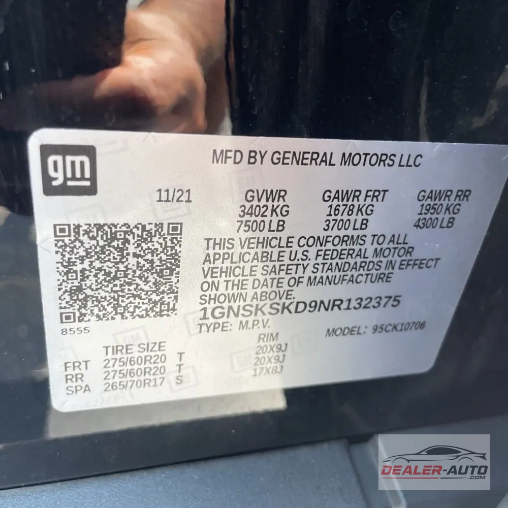2022 Chevrolet Tahoe Premier