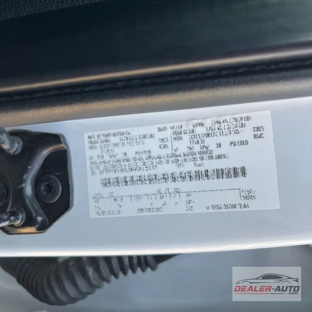 2019 Ford F-150 Raptor