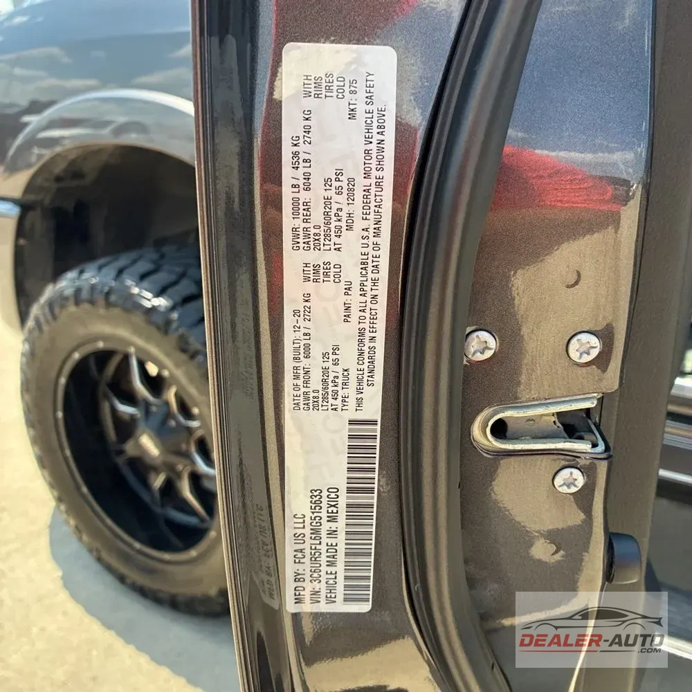 2021 Ram 2500 Laramie