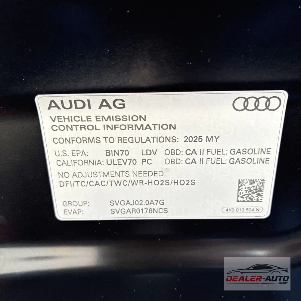 2025 Audi A6 Premium Plus 45