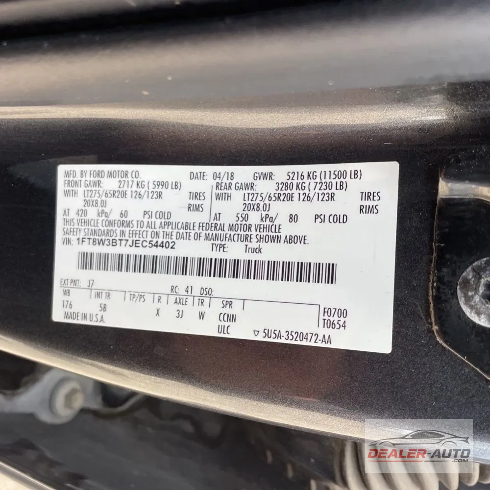 2018 Ford F-350 Super Duty Lariat