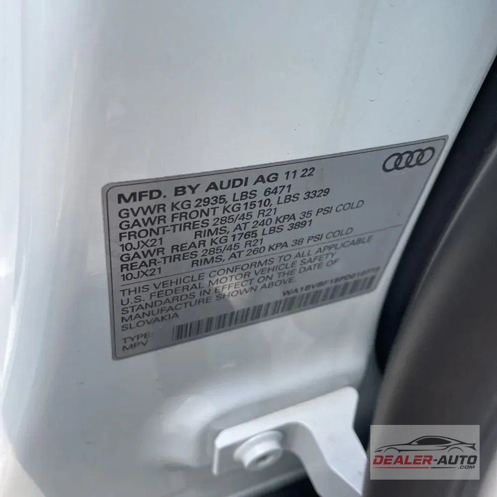 2023 Audi Q8 Premium Plus 55 TFSI