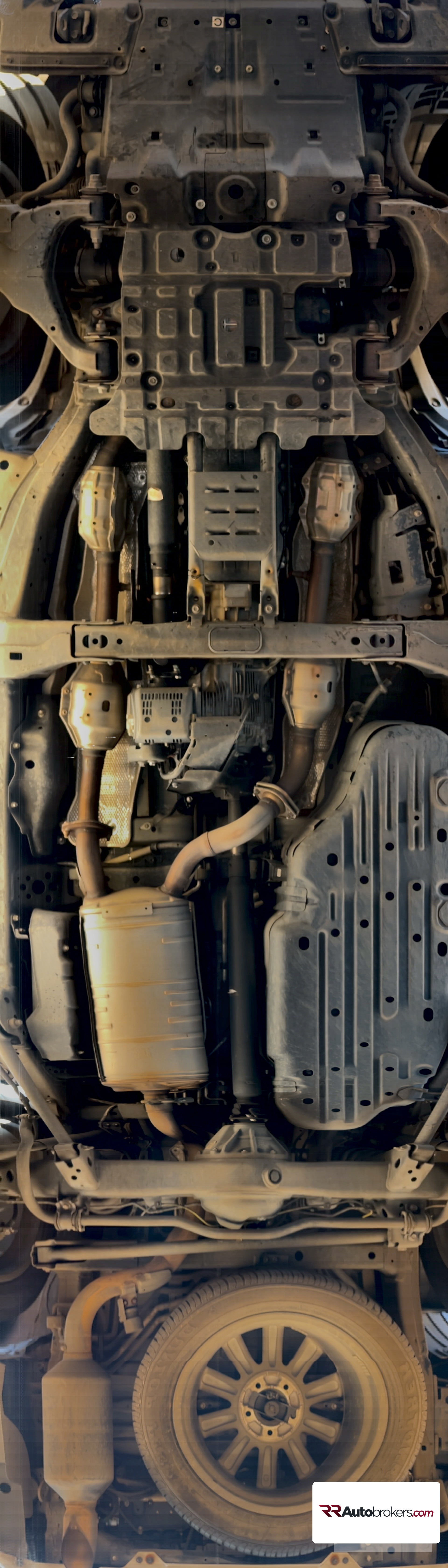 Undercarriage inspection photo